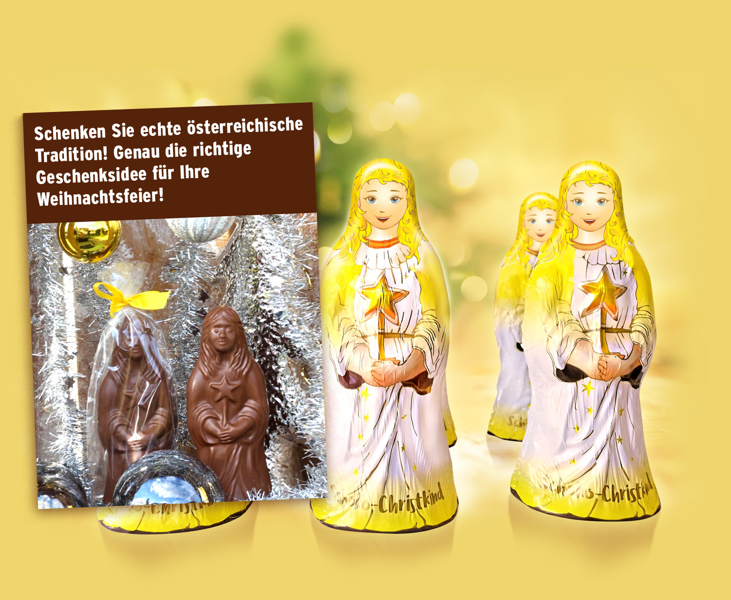 Das Original Schoko-Christkind